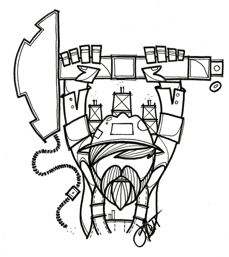 446x500 Drawings Oil Can Harry By John Sebastian Culqui