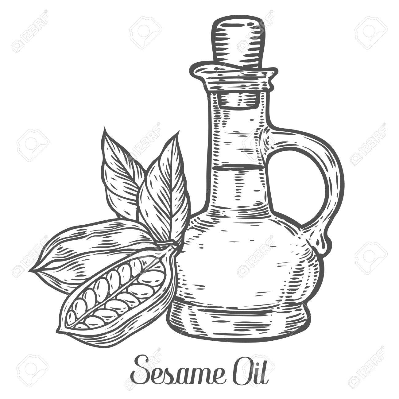 1300x1300 Sesame Oil Bottle Nuts Plant, Natural Organic Butter Ingredient