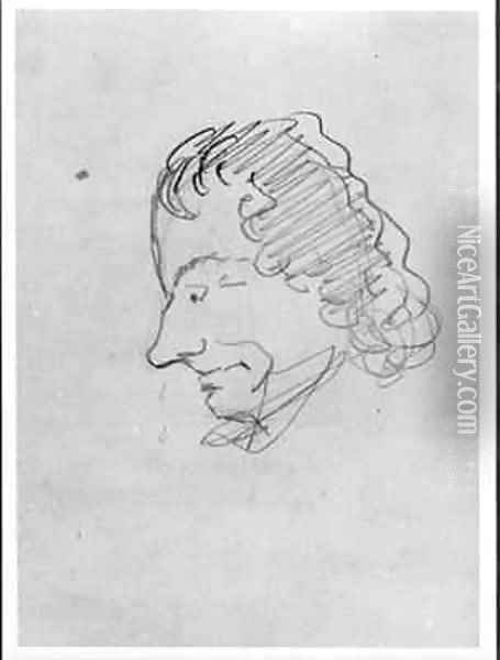 455x600 Self Portrait Oil Painting Reproduction By Charles Pierre