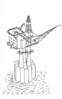252x400 Oil And Gas Processing Oil Rig Offshore Structure