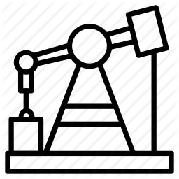 256x256 Oil Pumpjack, Oil Refinery, Oil Well Pumpjack, Oilfield, Pumpjack
