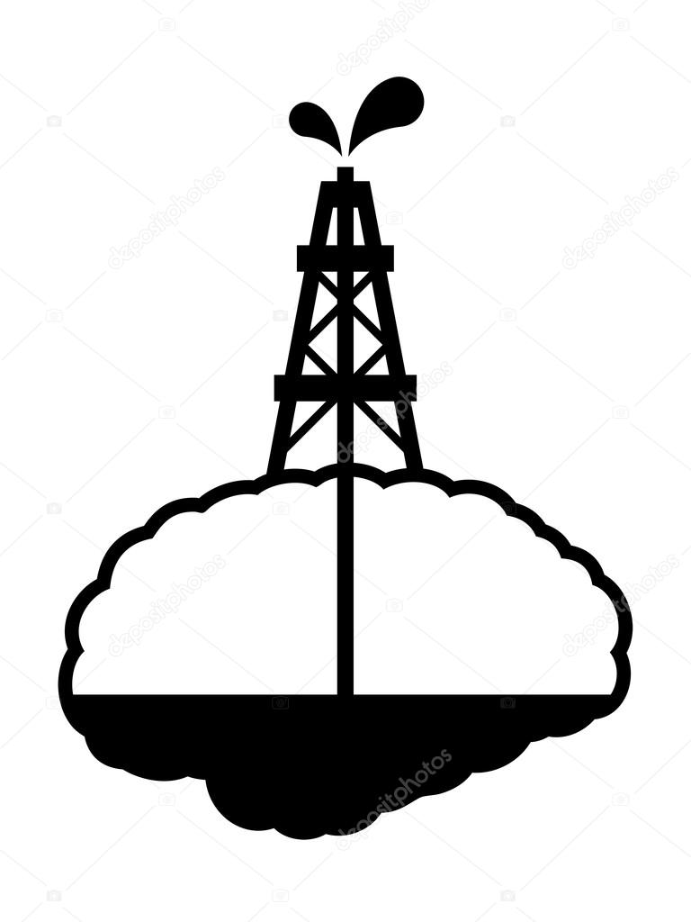 768x1024 Drilling For Oil In The Human Brain Stock Vector A N