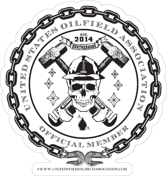 558x586 Hard Hat Amp Truck Decals United States Oilfield Association