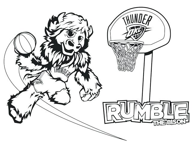 646x497 Great Oklahoma Coloring Page Print Pages City Thunder Com Rumble