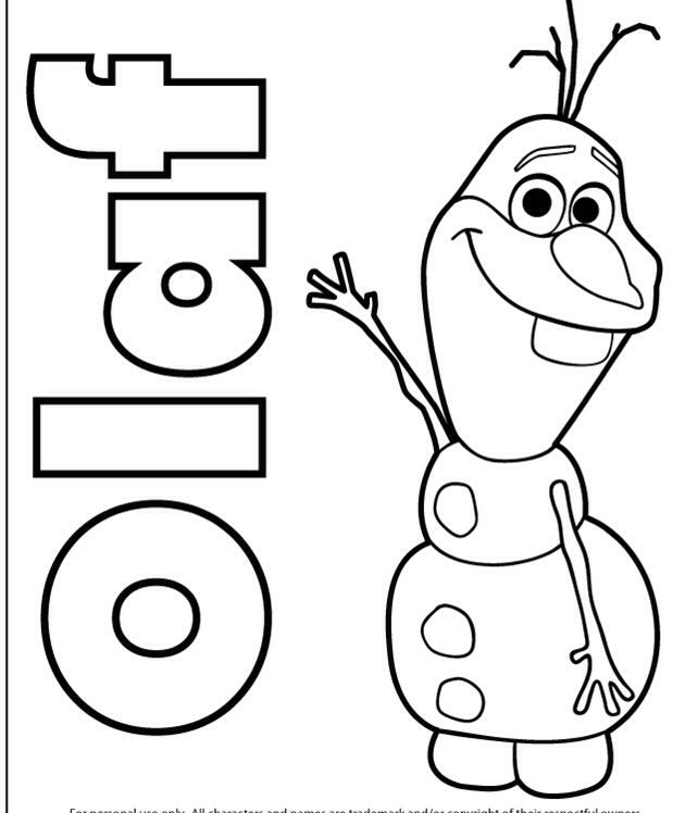 642x748 124 Best Olaf Images On Olaf, Coloring And Frozen