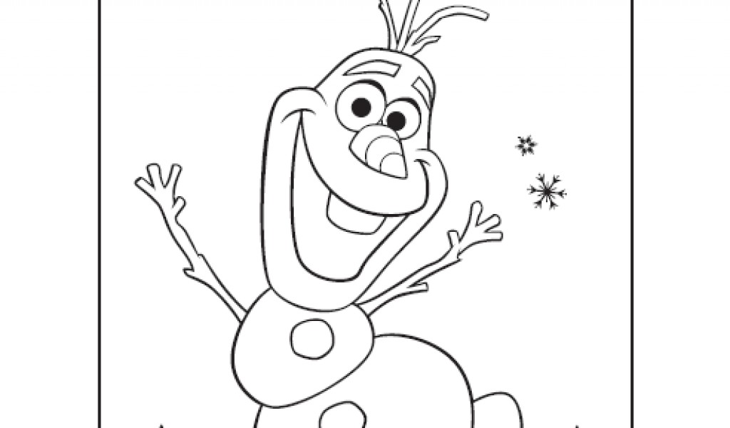1024x600 Disney Frozen Olaf Frozen Coloring Pages, Coloring Page Frozen