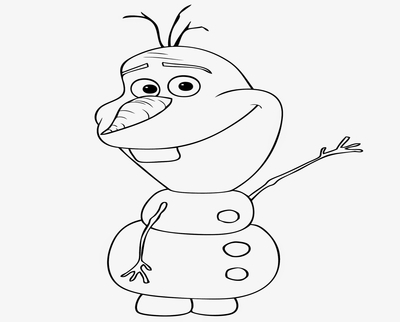 Olaf Frozen Drawing at GetDrawings | Free download