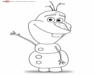 Olaf Frozen Drawing at GetDrawings | Free download