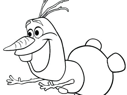440x330 Coloring Page Players 1 Summer Family Olaf Snowman Murs