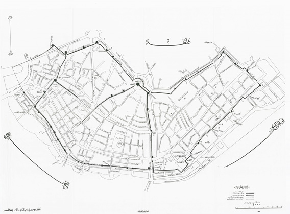 568x419 Map Of Galata Old Galata And It's Buildings Mavi Boncuk