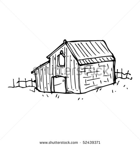 Old Barn Drawing at GetDrawings | Free download