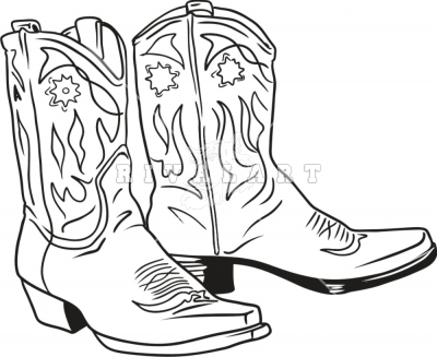 400x327 Country Cowboy Boots Clip Art Black And White Cowboy Stuff