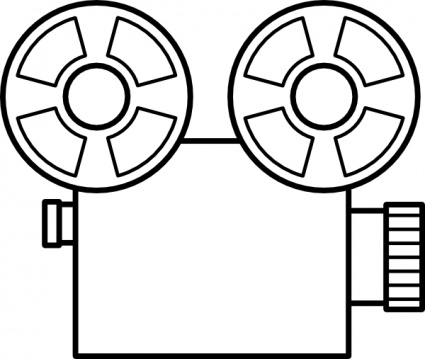 425x359 Old Tape Camera Clip Art Vector, Free Vectors