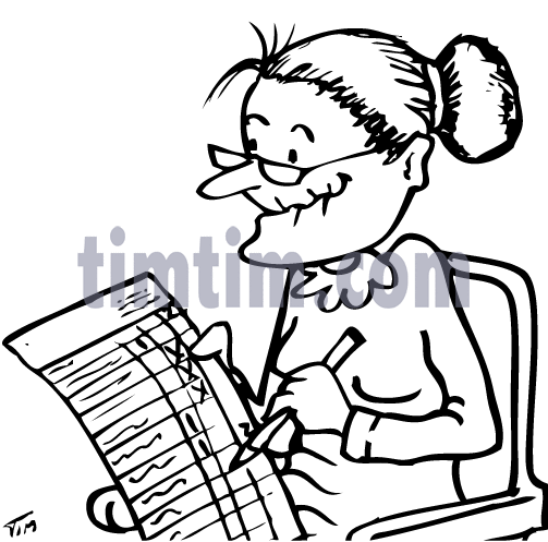 503x497 Free Drawing Of Lottery Lady Bw From The Category Cards Amp Games