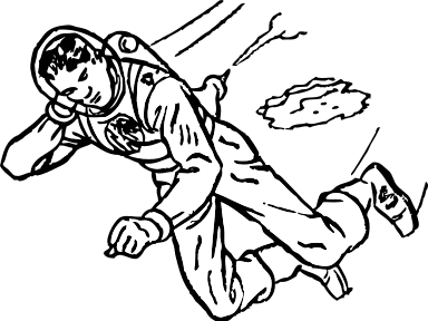 384x288 Old Spaceman Drawing