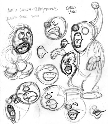 347x400 Cartoon Snap Sketching While Watching Old Cartoons