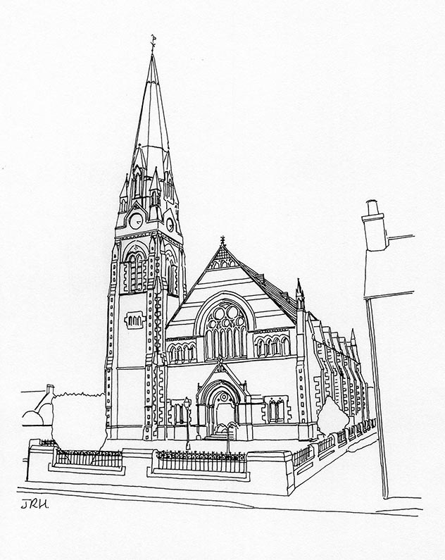 632x795 Comrie Parish Church