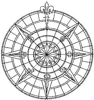 300x321 Compass Rose