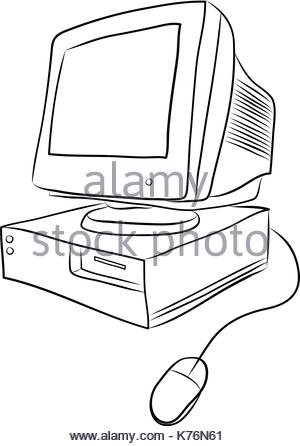 300x446 Old Outdated Crt Computer Monitor Thrown Away With The Garbage