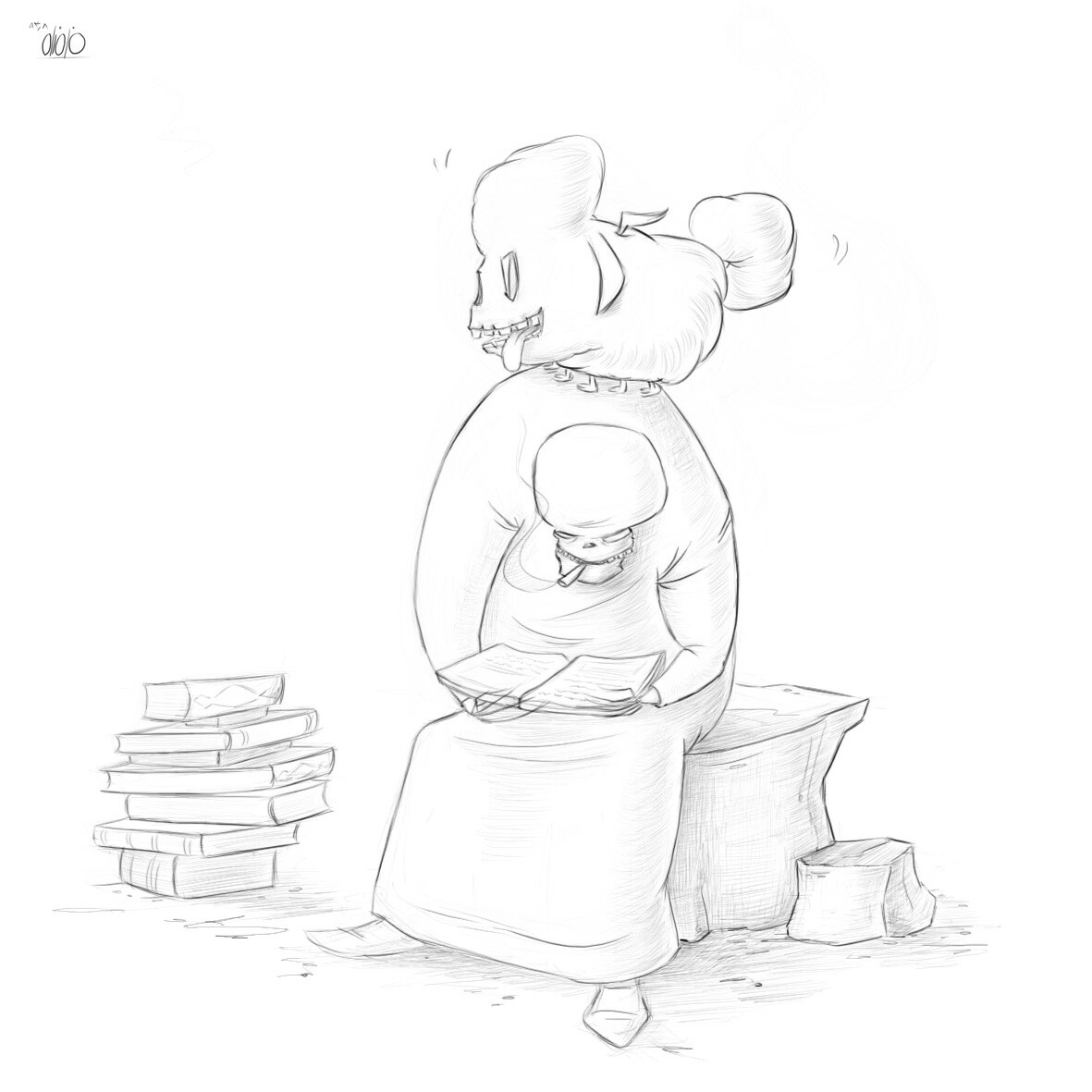 1181x1181 The Witch And His Dog , Skeletoncity , Old Version