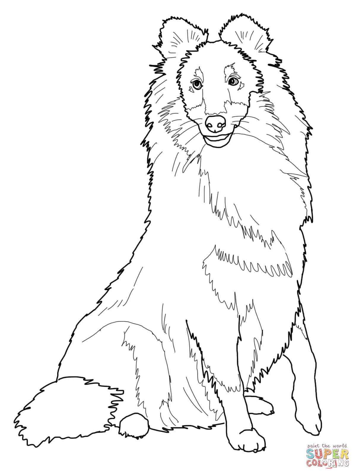 1200x1600 Old English Sheepdog Coloring Page Free Printable Coloring Pages