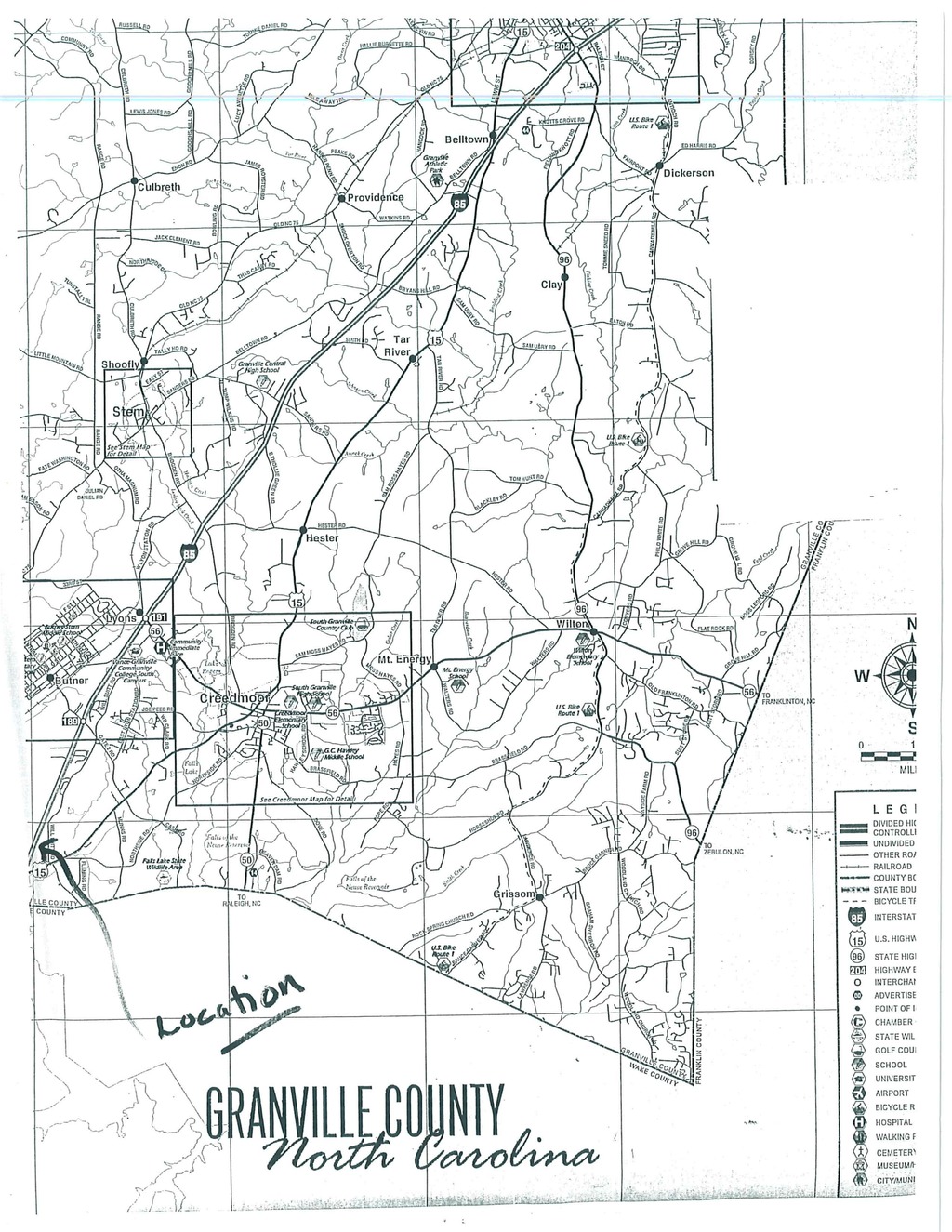 1024x1325 Farm Land With Old House, Buildings,pond Close To I 85