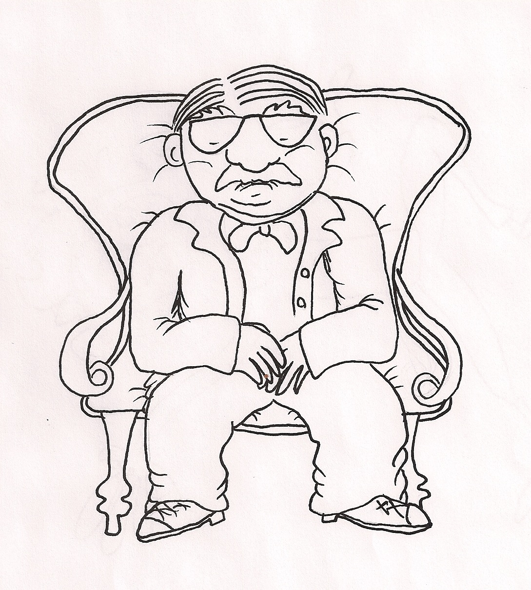 1089x1210 Emily Tomasik Old Man Snoozer