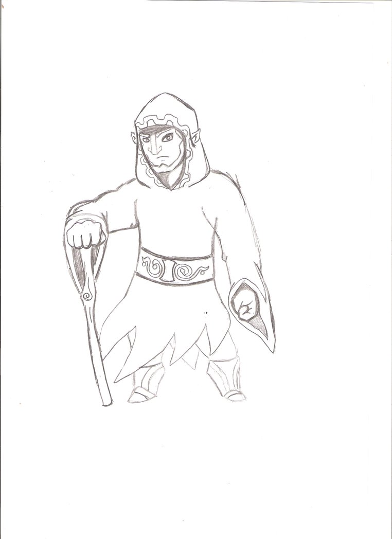 762x1048 Old Sketch Of A Bad Guy From My Old Zelda Fan Game By Moffett1990