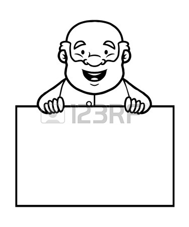 375x450 Black And White Old Man Being Sad And Crying. Royalty Free