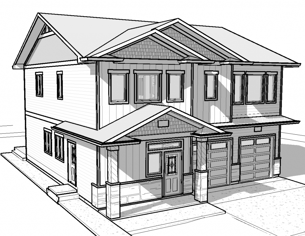1024x792 House Drawing With Pencil How To Draw And Shade Old Wooden Houses