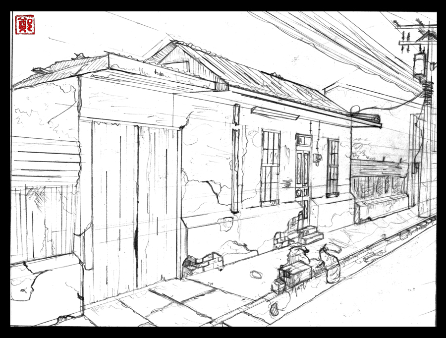 900x682 Old House By Cheungkinmen