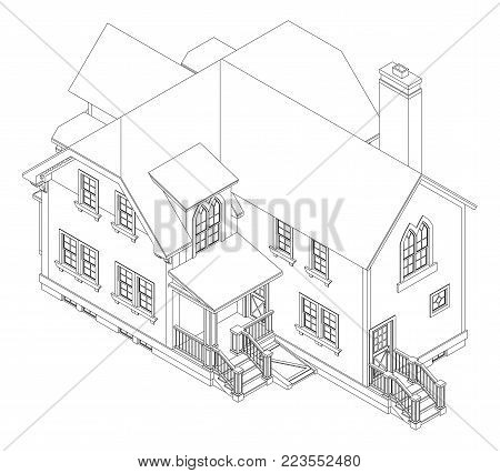 450x426 Victorian House Images, Illustrations, Vectors