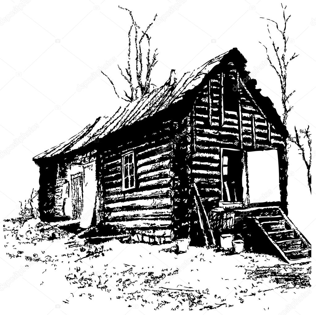 1023x1021 Old House Stock Vector Olga1983siv1