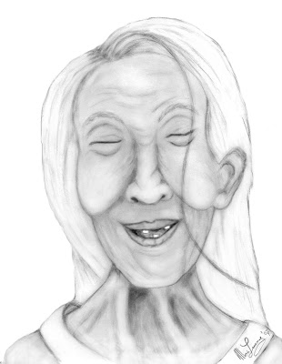 310x400 Draw 2 Pass The Time My Drawing Of Old Lady Tnk