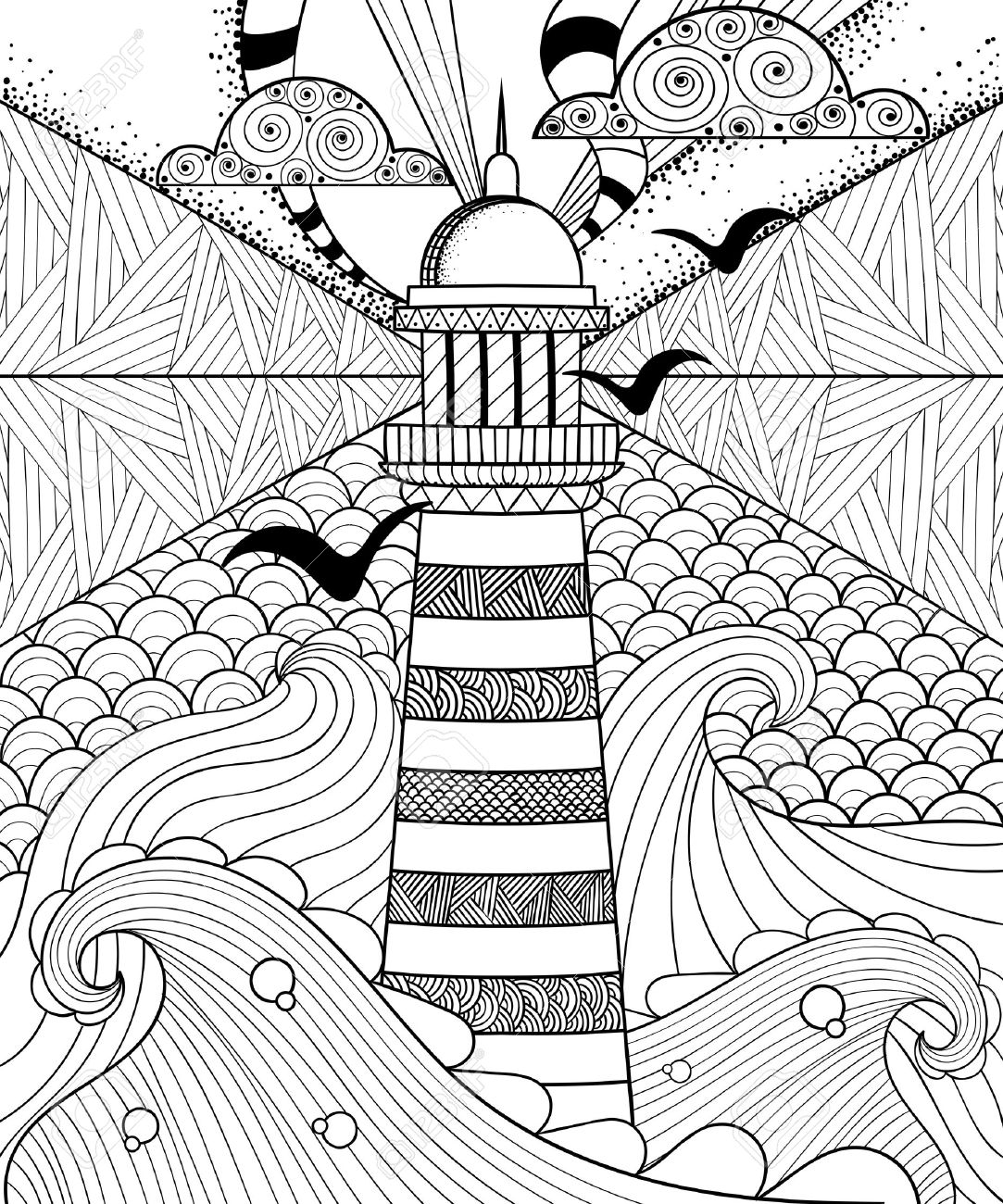 1083x1300 3,842 Lighthouse Vector Stock Illustrations, Cliparts And Royalty