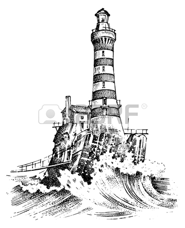 365x450 572 Old Beacon Stock Vector Illustration And Royalty Free Old