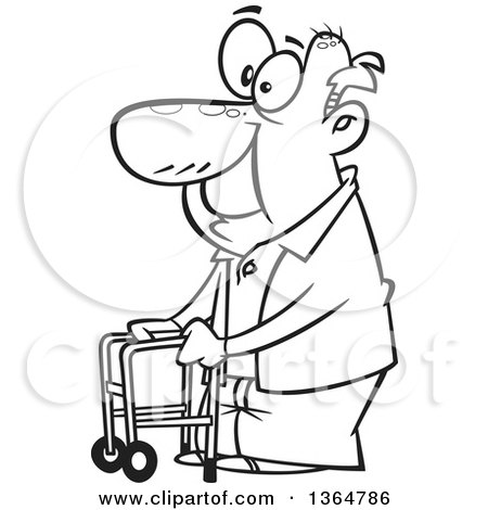 450x470 Royalty Free (Rf) Clip Art Illustration Of A Cartoon Grumpy Old