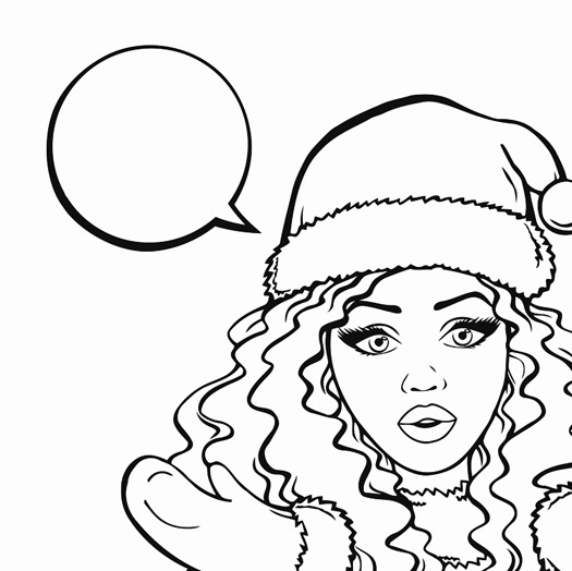 525x524 Old Man Winter Printable Image Illustration Sketch For Old Man