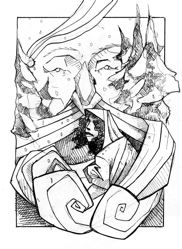 586x800 Old Man Winter By Johnpohlman