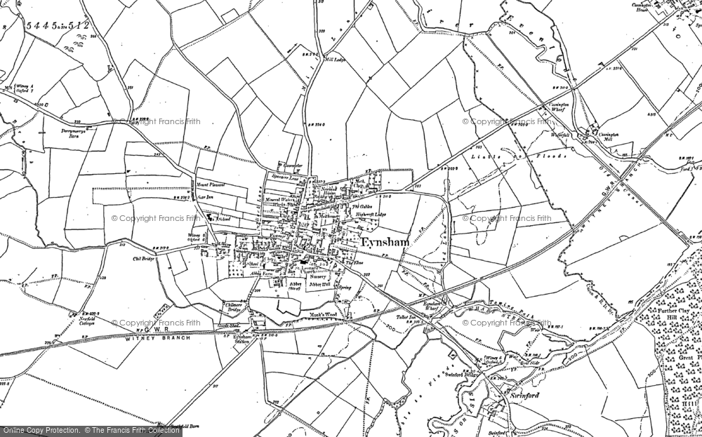 1000x623 Old Maps Of Eynsham