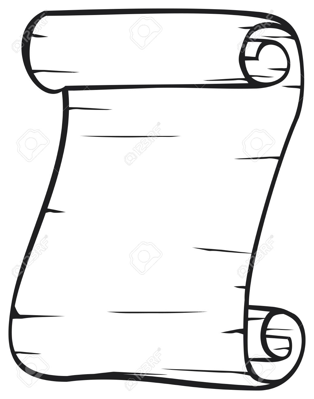 1022x1300 Old Paper Vector Old Roll Royalty Free Cliparts, Vectors,