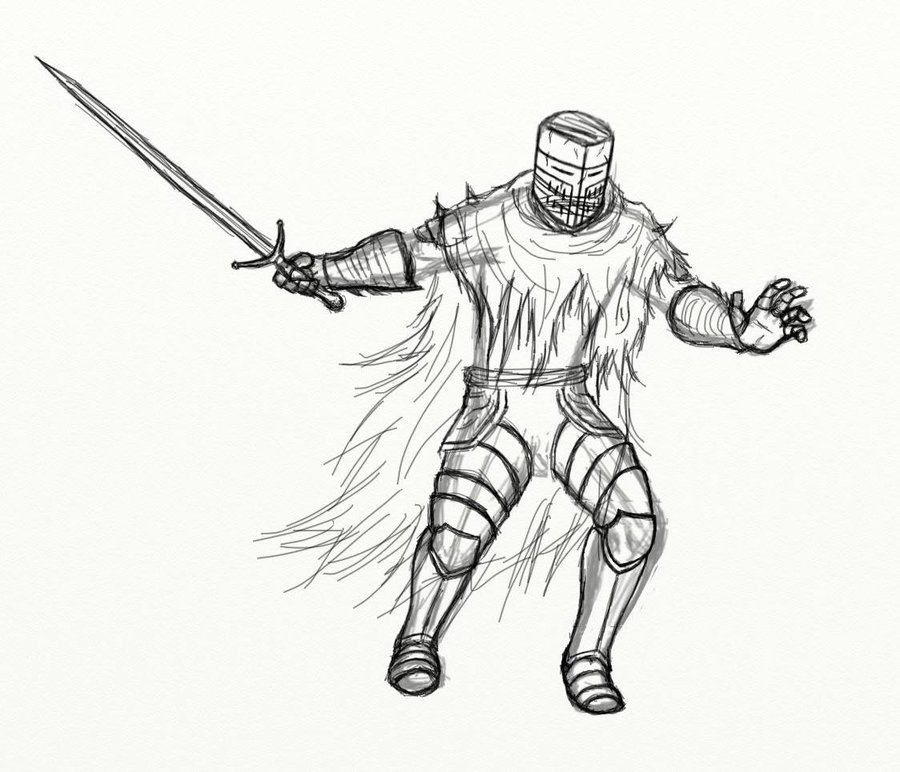 900x772 Old Heide Knight Wip Sketch By Fishybutts