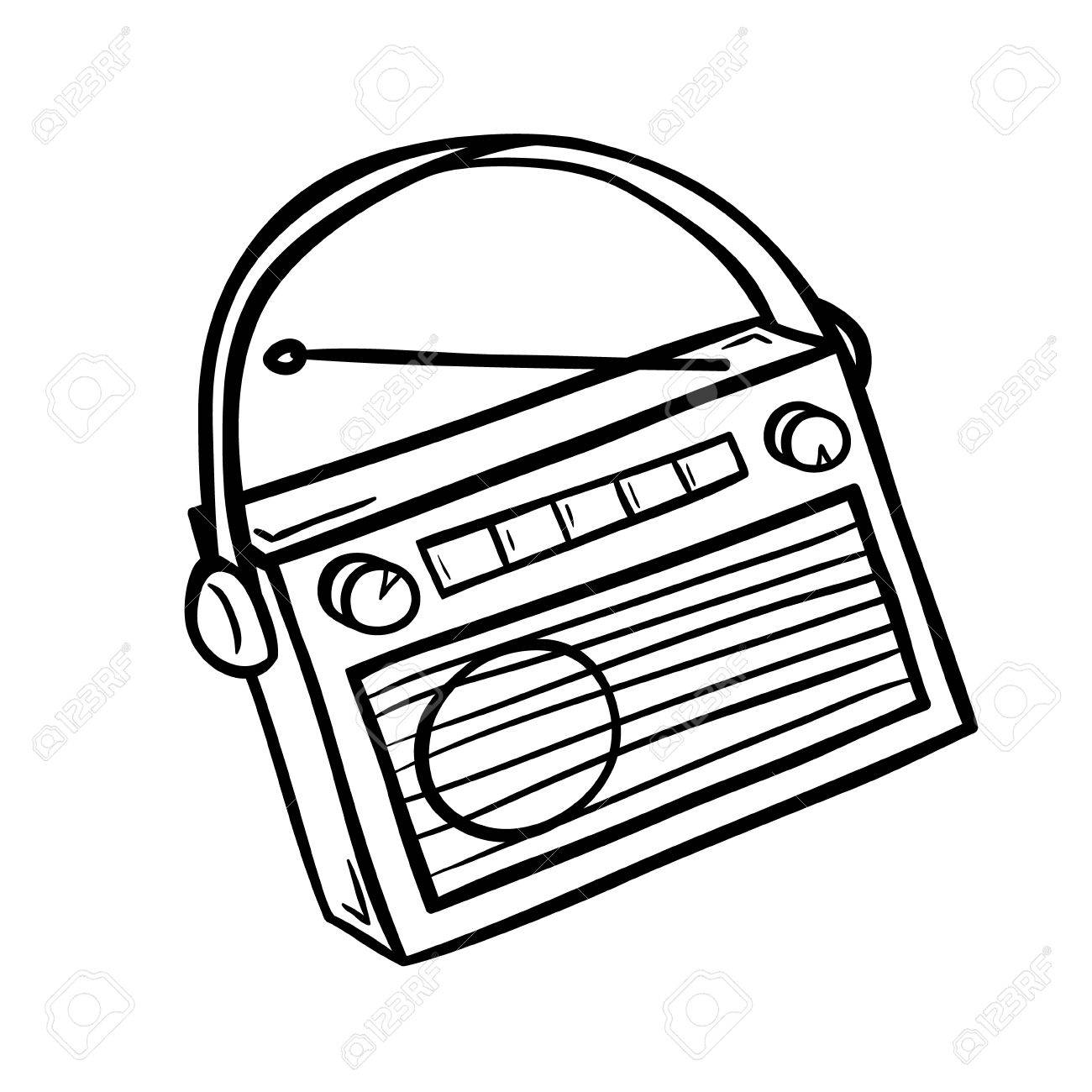 Old Radio Drawing at GetDrawings | Free download