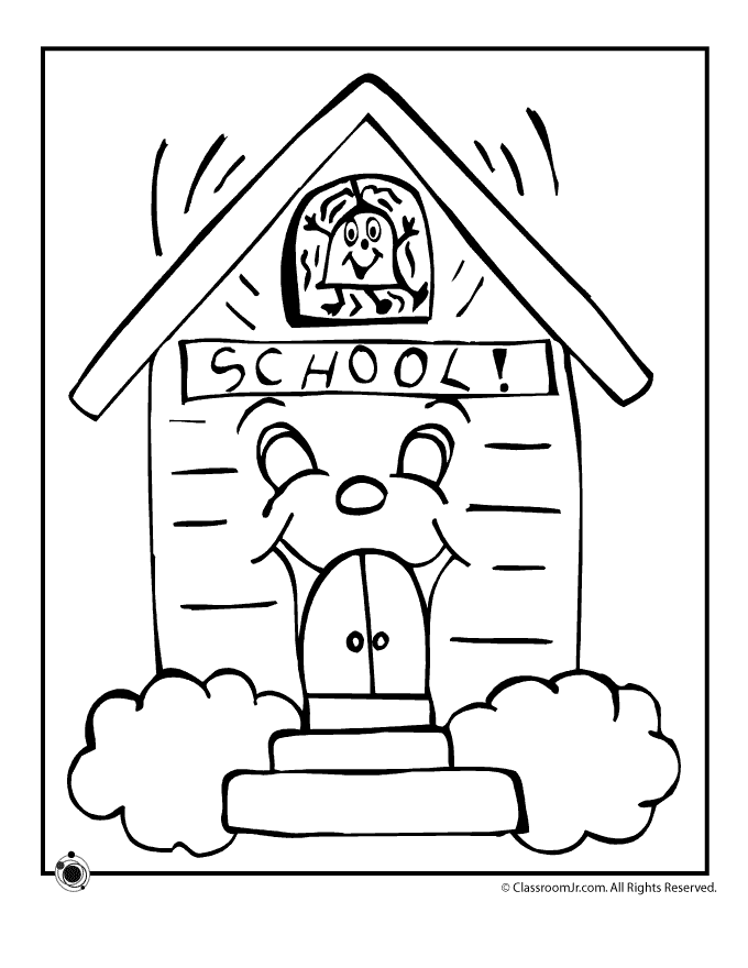680x880 School Coloring Pages