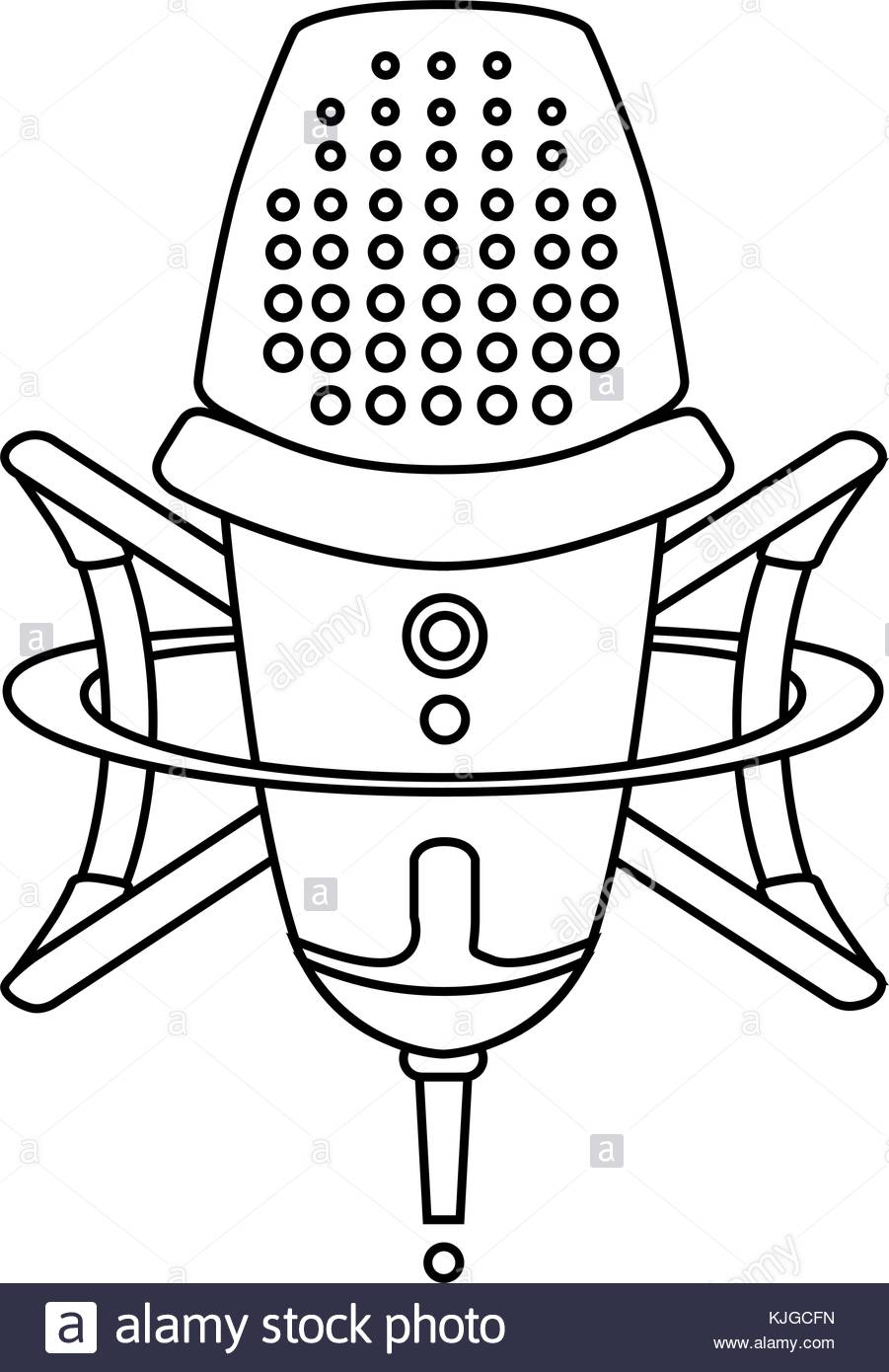 901x1390 Microphone Logo Stock Photos Amp Microphone Logo Stock Images