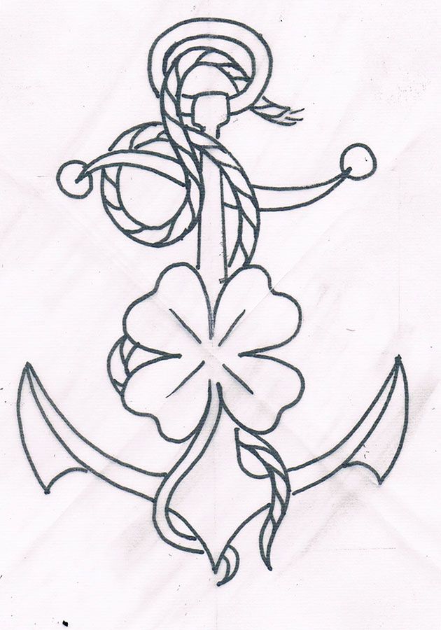 630x900 Traditional Anchor Tattoos