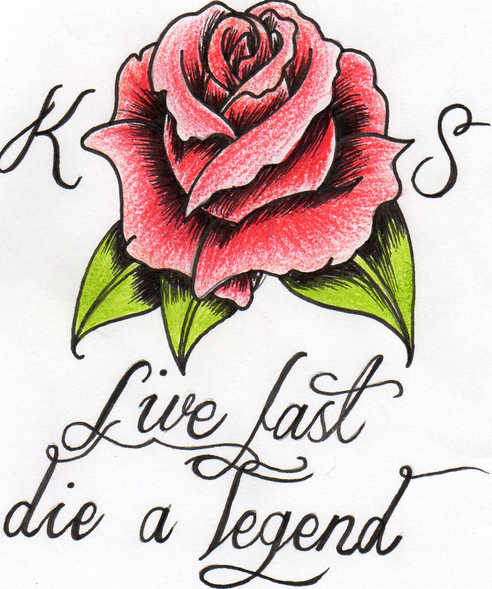 1008x1206 Old School Rose Design By Jongrestytattoo