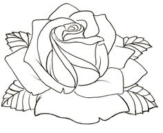 236x193 Free Printable! 6 Hand Drawn Rose Outlines (Printable Pdf And Ai