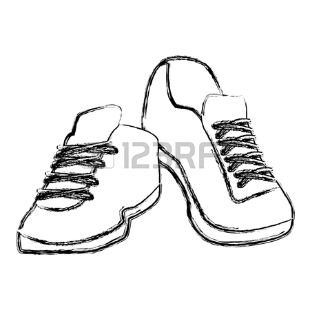 Old Shoes Drawing