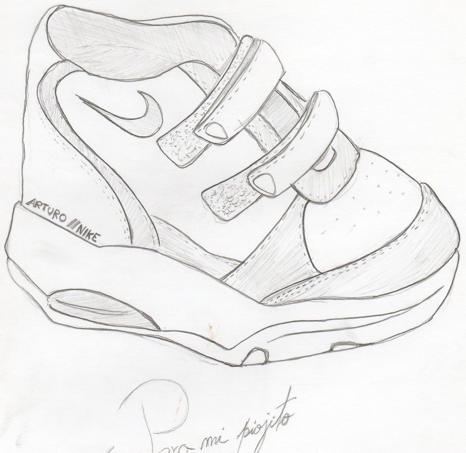 906x882 Nike Shoes Of Muy Nephew 3 Years Old By Arcangel Ale